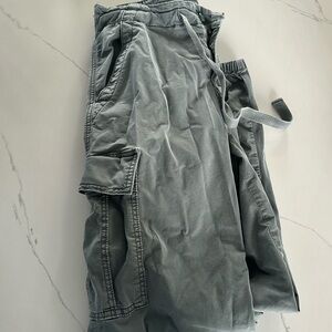 Green cargo pant jogger American eagle